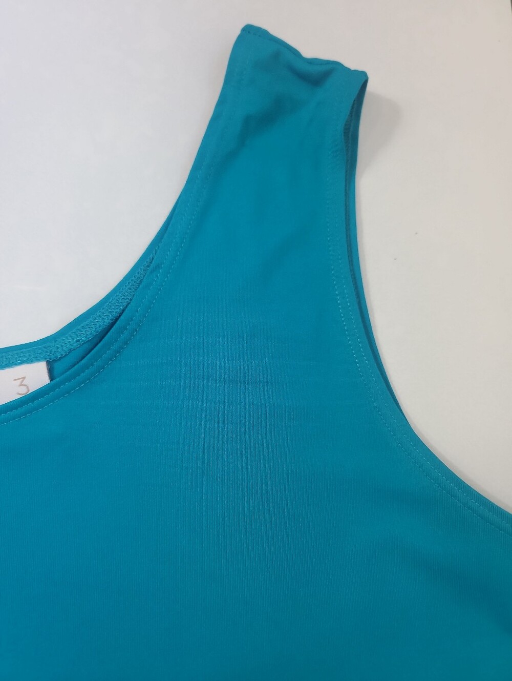 Chico's Women's Teal Tank Top, 3 (XL) - Picture 5 of 7